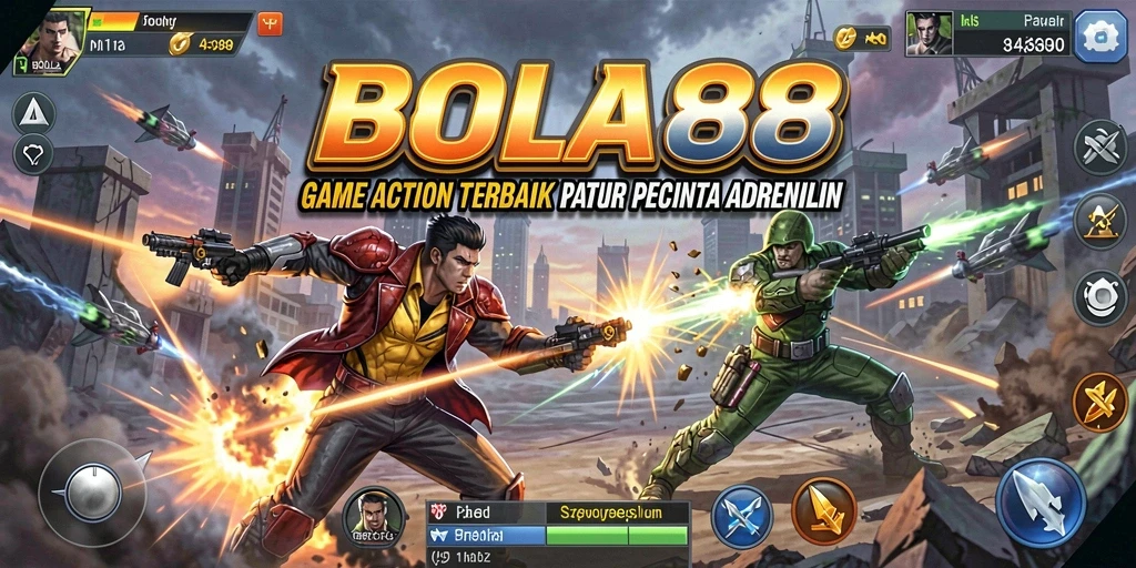 Tampilan gameplay seru dan mendebarkan di BOLA88.
