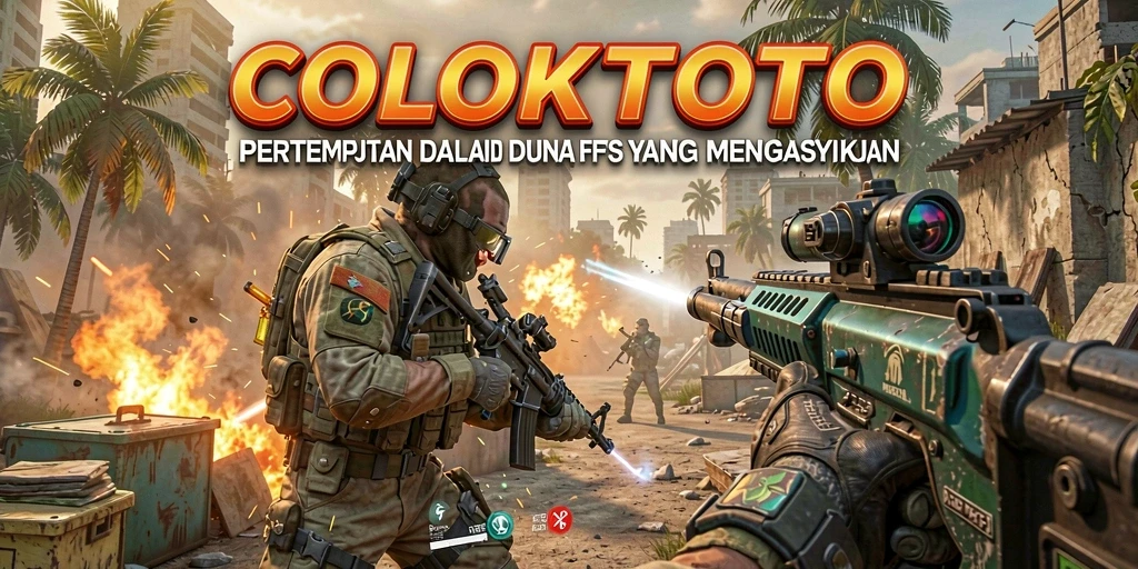 Screenshot gameplay COLOKTOTO dengan aksi pertempuran seru di dalamnya.