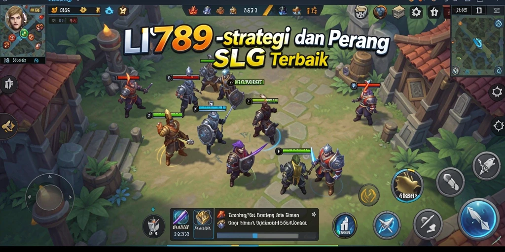 Tampilan gameplay SLG yang mendalam dan menantang di LI789.