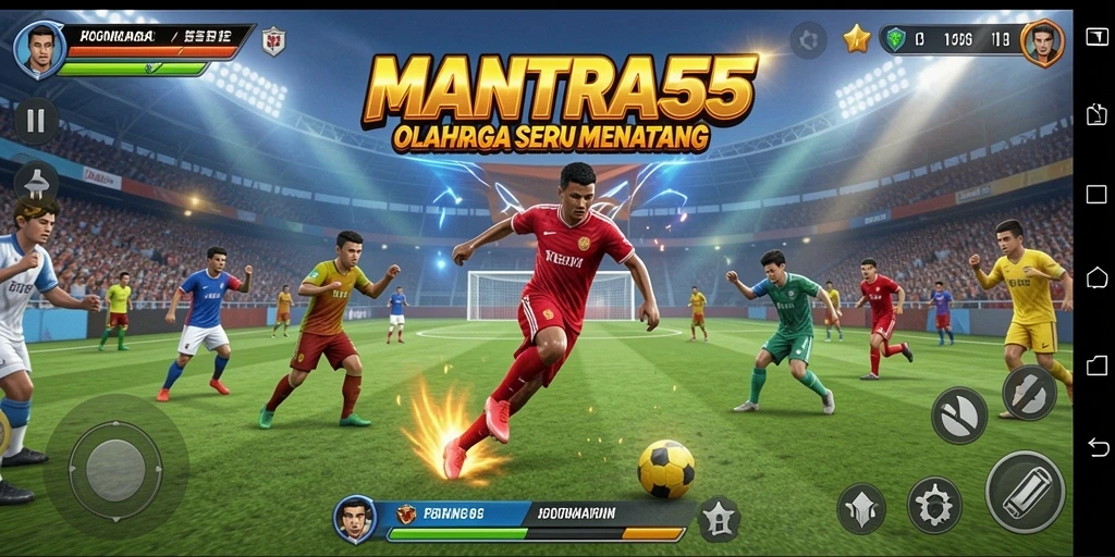 Tangkapan layar gameplay yang menarik dari MANTRA55.