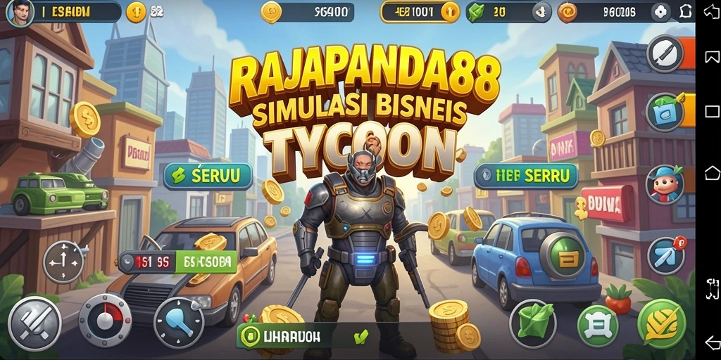 Tampilan gameplay RAJAPANDA88 yang menarik dan interaktif.