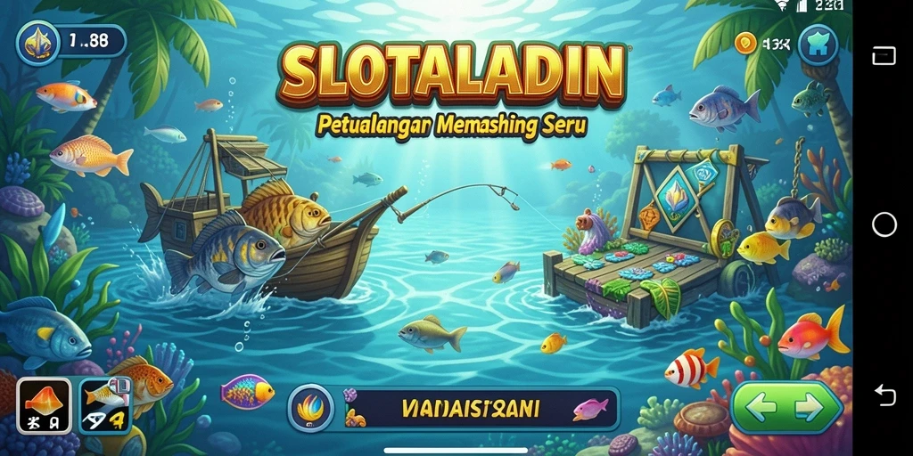 Tangkapan ikan menakjubkan dalam SLOTALADIN.