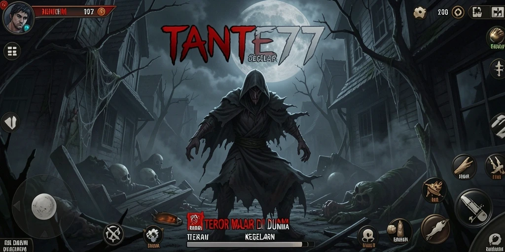 Tampilan gameplay menyeramkan yang menggugah adrenalin.